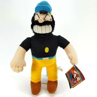 15 " Brutus Bluto Plush Stuffed Toy Doll From Kelly Toys Popeye & Pals 2015