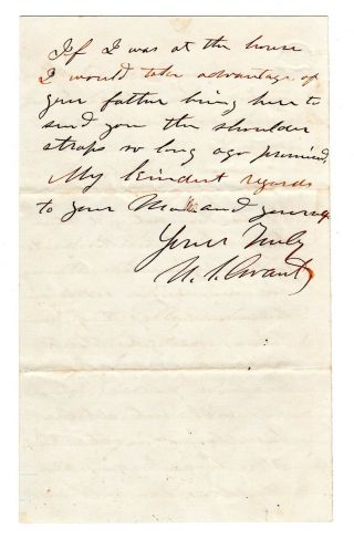 ULYSSES S.  GRANT Autograph Clip Document - US President & Civil War General (4) 4