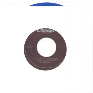 Beastie Boys Sure Shot / Sabotage Us 7 " 1994 [s7 - 18125] Blue Vinyl Jukebox Only