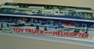1995 Hess Truck And Helicopter -
