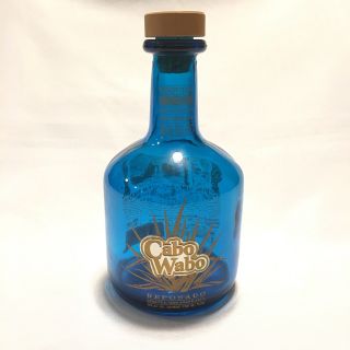 Cabo Wabo Tequila Empty Bottle With Cork Blue Reposado Sammy Hagar 750ml