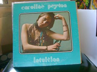 Autographed Orig 1977 Lp Caroline Peyton Intuition Bar B Q Signed By Her