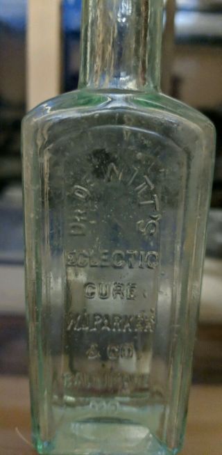 Rare Dr DeWitt ' s Electric Cure W J Parker & Co Baltimore Maryland MD 3