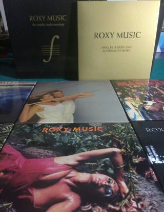 Roxy Music: The Complete Studio Albums (virgin Rec 2012,  10 Discs) Import - Eu Ed.