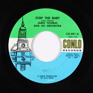 Northern Soul 45 - Jamo Thomas - Stop The Baby - Conlo - Vg,  Mp3
