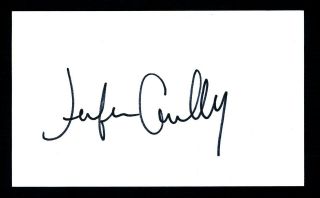 Jennifer Connelly Actress The Incredible Hulk,  Rocketeer Signed 3x5 Card C15657