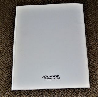 VTG 1967 Kaiser Industries Corporation Annual Report Jeep 6
