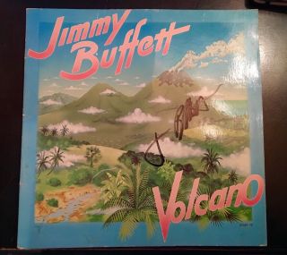 Jimmy Buffett Volcano Signed Autographed Album