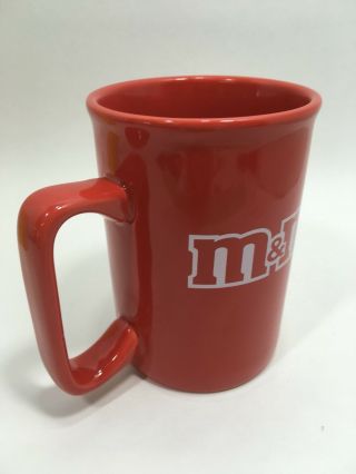 Two Officially Licensed 2011 M&M ' s Yellow and Red Coffee Mugs 4