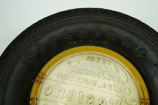 Vintage Tire Ashtray Firestone 1936 Dallas Texas Centennial Central Exposition. 4