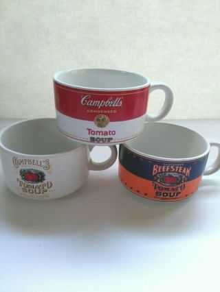 Vintage 1994 Campbells Tomato Soup Mug Bowl Coffee Cups Westwood