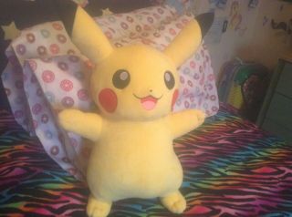 Life Size Pikachu Plush Doll Stuffed Toy Pokemon Center 2018 Version 18 " Rare