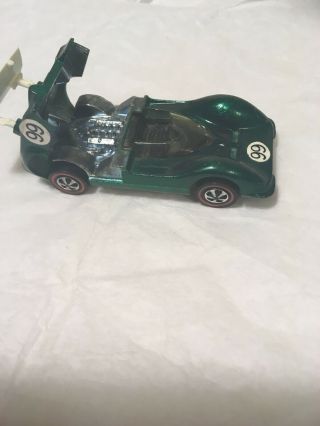 Hot Wheels Red Line 1968 Chaparral Emerald Green 2