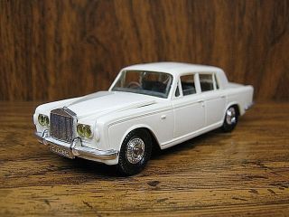 Norev 33 Rolls Royce Silver Shadow White Plus Vintage Rare 1:43