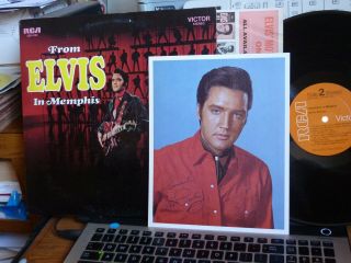 Lp Elvis Presley From Elvis In Memphis Rca Lsp - 4155 W/photo - /ex/mint -