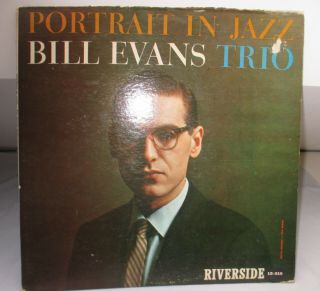 Bill Evans Portrait In Jazz Riverside Lp 