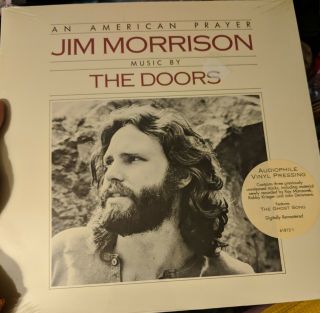 Jim Morrison - An American Prayer Vinyl LP Audiophile pressing feat the Doors 2