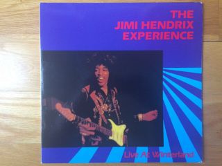 Jimi Hendrix - Live At Winterland (1987) 2 Clear LPs,  gatefold w/OBI 2