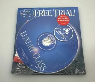 Vintage Aol America Online Luxury Class Cd Collectible 1999