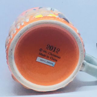 Home Depot Tool Belt Orange Coffee Mug Cup 2012 Mr.  Christmas 4.  5 Inches Tall 7