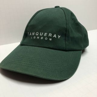 Tanqueray London Baseball Hat Cap Dark Green One Size Adjustable Cotton