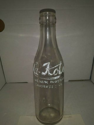 La - Kola Knockoff Cola Bottle Hamilton