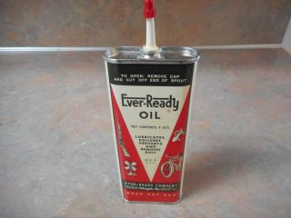 Vintage Ever - Ready Handy Oiler 4 Oz.  Oil Can Nos/full