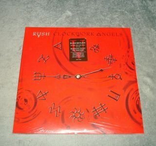 Rush Clockwork Angels Lp Vinyl Roadrunner Records Double 2