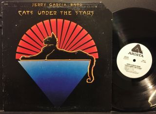 Jerry Garcia Band Cats Under The Stars 1978 Usa White Label Promo Lp