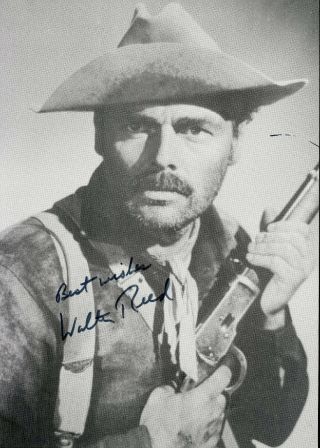 Walter Reed Superman & The Mole Men Actor Signed Photo Western