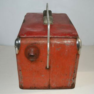 Vintage Coca - Cola Cooler Ice Chest by Acton Mfg.  Co.  - Metal 5