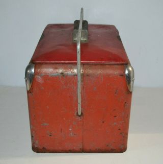 Vintage Coca - Cola Cooler Ice Chest by Acton Mfg.  Co.  - Metal 6