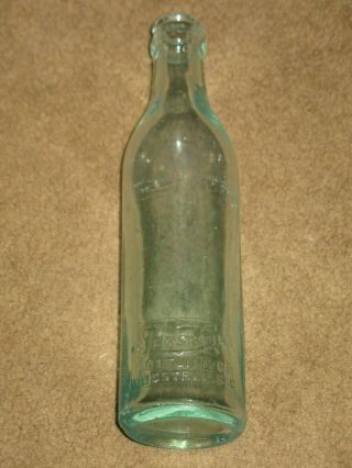 Rare Vintage Straight Sided Pepsi Bottle Kingstree Sc