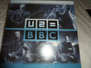 U2 " U2=b.  B.  C.  Live B.  B.  C.  27th Feb 2009.  Limited Edition Clear Blue Vinyl.