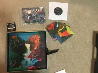 My Morning Jacket The Waterfall Autographed Signed 2 Lp Deluxe Box Set