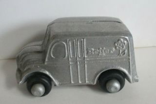 Vintage Rare Reiter Dairy Truck Coin Bank Limited Edition