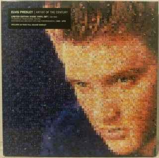 Elvis Presley Artist Of The Century 5 Vinyl Lp Box Set Uk Import Rca Bmg 100 Nm