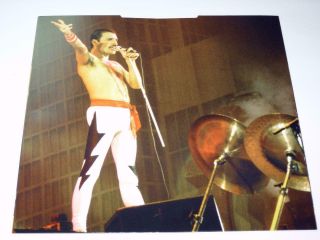 QUEEN - ROCK IN RIO / LIVE 1985 - LP YELLOW VINYL RARE CONCERT ALBUM NM J090 4
