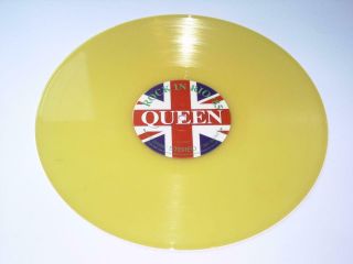 QUEEN - ROCK IN RIO / LIVE 1985 - LP YELLOW VINYL RARE CONCERT ALBUM NM J090 5