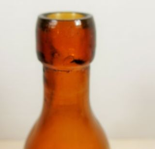 Vintage James H Holmes Beer Bottle Blob Top Auburn N.  Y.  Clyde Glass 3