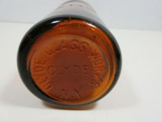 Vintage James H Holmes Beer Bottle Blob Top Auburn N.  Y.  Clyde Glass 5