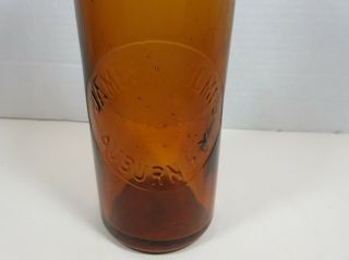 Vintage James H Holmes Beer Bottle Blob Top Auburn N.  Y.  Clyde Glass 6