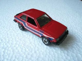 Vintage Hot Wheels Ford Escort Made In Mexico 80s