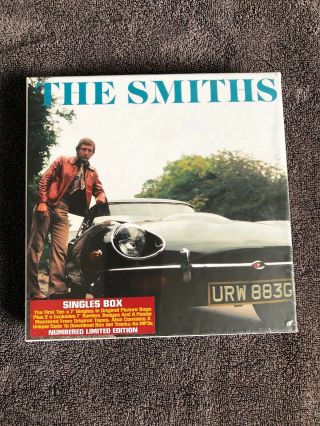 The Smiths Singles Box 12 " X 7 " Vinyl Boxset Limited Numbered