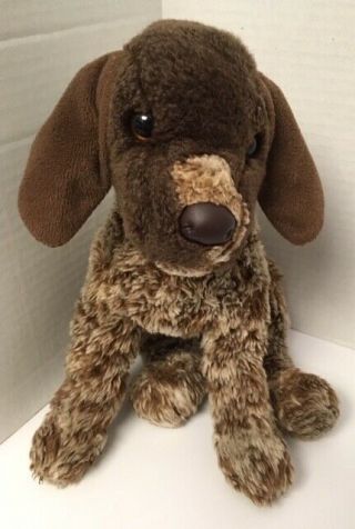Douglas German Shorthair Pointer Puppy Dog 11 " Plush Brown Speckled Cuddle Toys