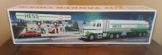 1990 Hess Toy Gasoline Tanker Truck With Lights & Sound -