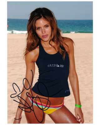 Kayla Ewell - The Vampire Diaries - 10x8 Hand Signed With