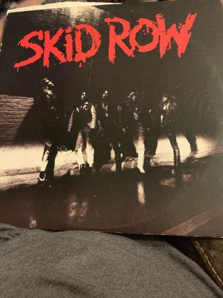 Skid Row (self - Titled) Atlantic 1989 Vinyl Lp Club Edition Rock Record