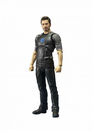 S.  H.  Figuarts Iron Man 3 Tony Stark 150mm Abs Pvc Painted Action Figure