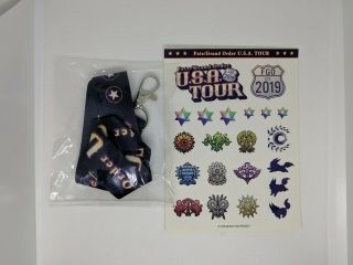 Fate / Grand Order Usa Tour 2019 Lanyard,  Sticker Sheet